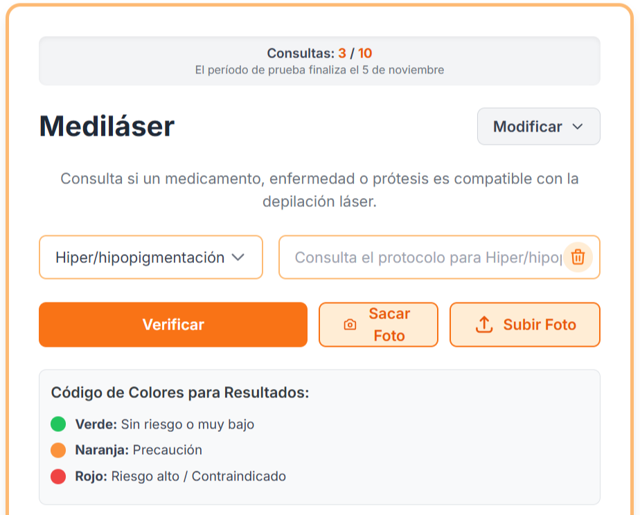 Vista previa del Verificador IA