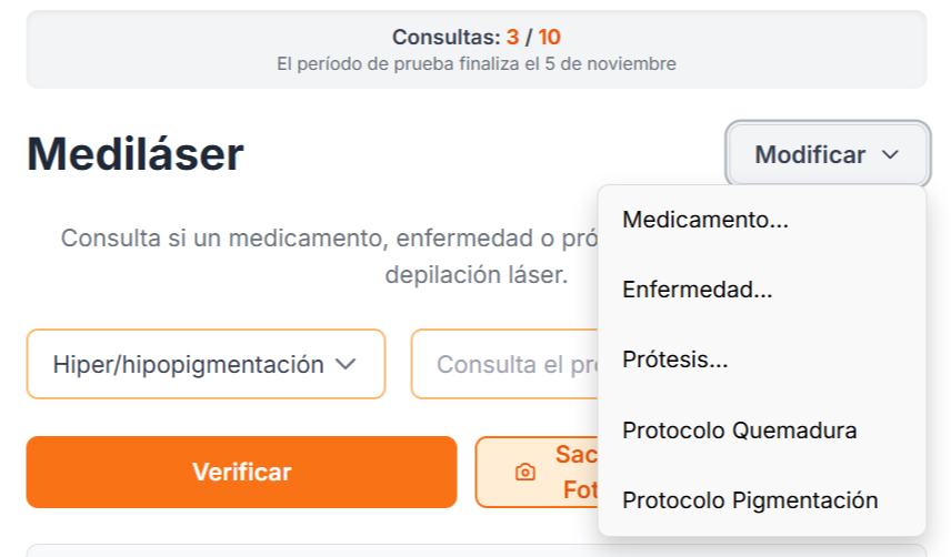 Vista previa del Editor de Reglas